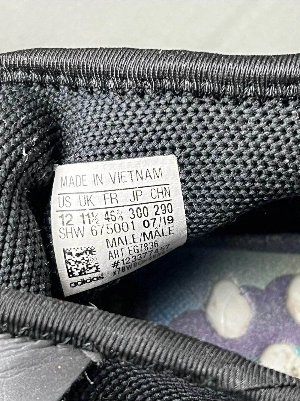 adidas item specifics